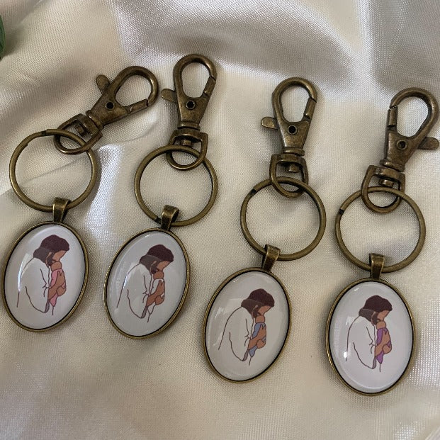 Infant Child Loss Keychain