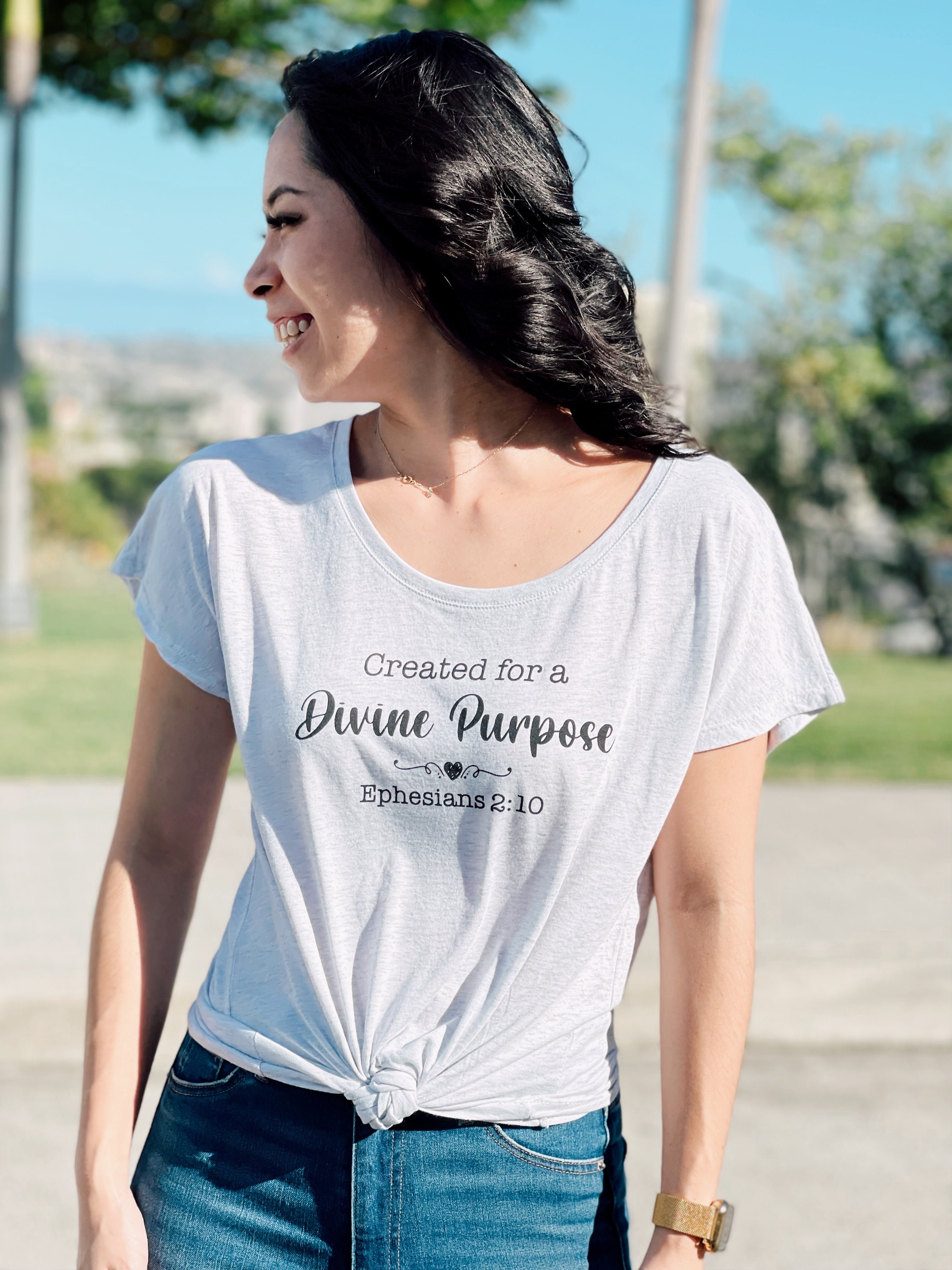 Divine Purpose t-shirt - Womens