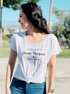 Divine Purpose t-shirt - Womens