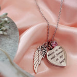 Memorial Heart Urn Necklace “Always on my mind forever in my heart”