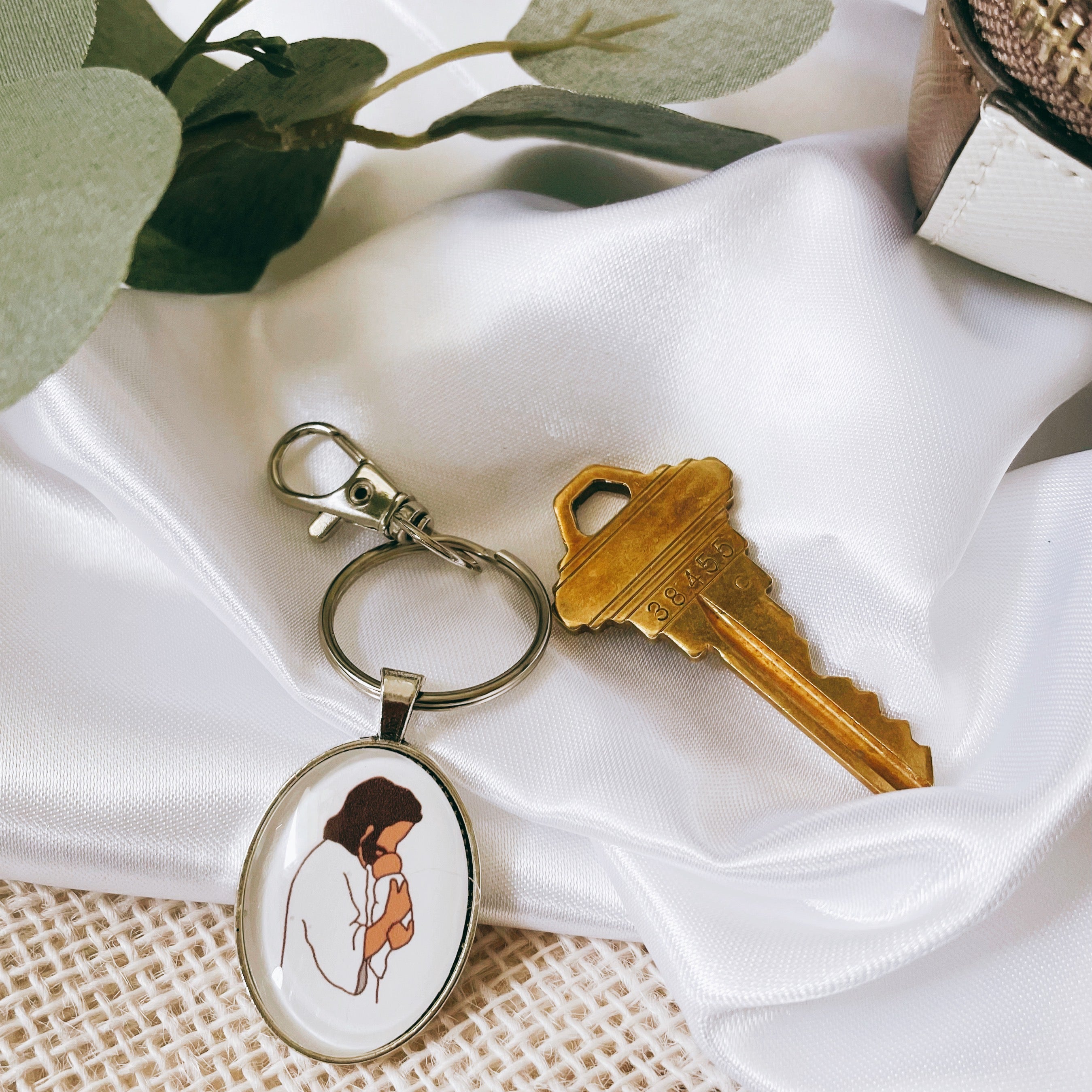 Infant Child Loss Keychain